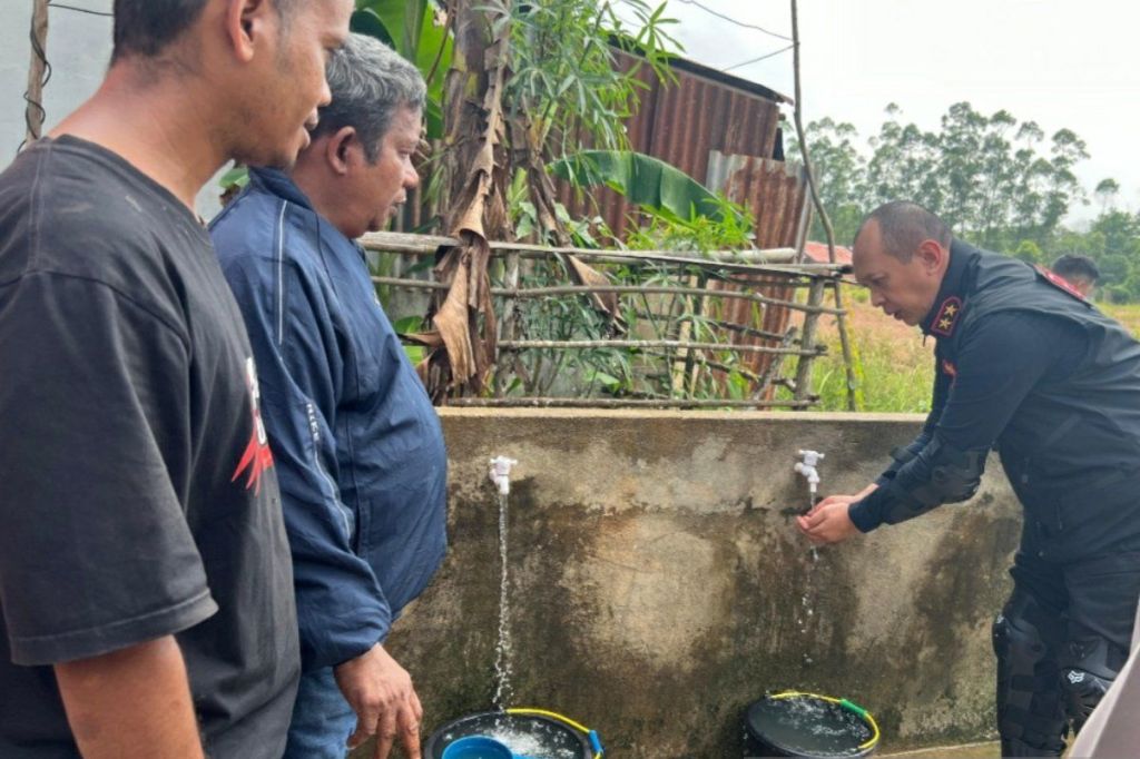 Polda Sumsel bantu pembuatan sumur bor di dua&nbsp;daerah