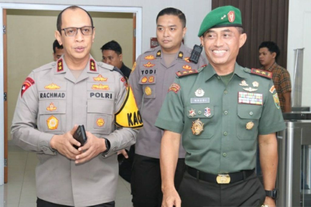 Polda Sumsel-Kodam II pererat sinergisitas kawal&nbsp;kamtibmas