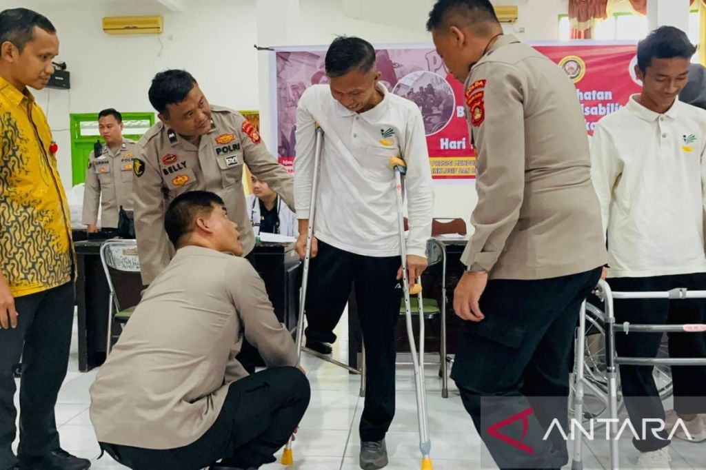 RS Bhayangkara Sumsel berikan layanan kesehatan gratis kepada&nbsp;disabilitas