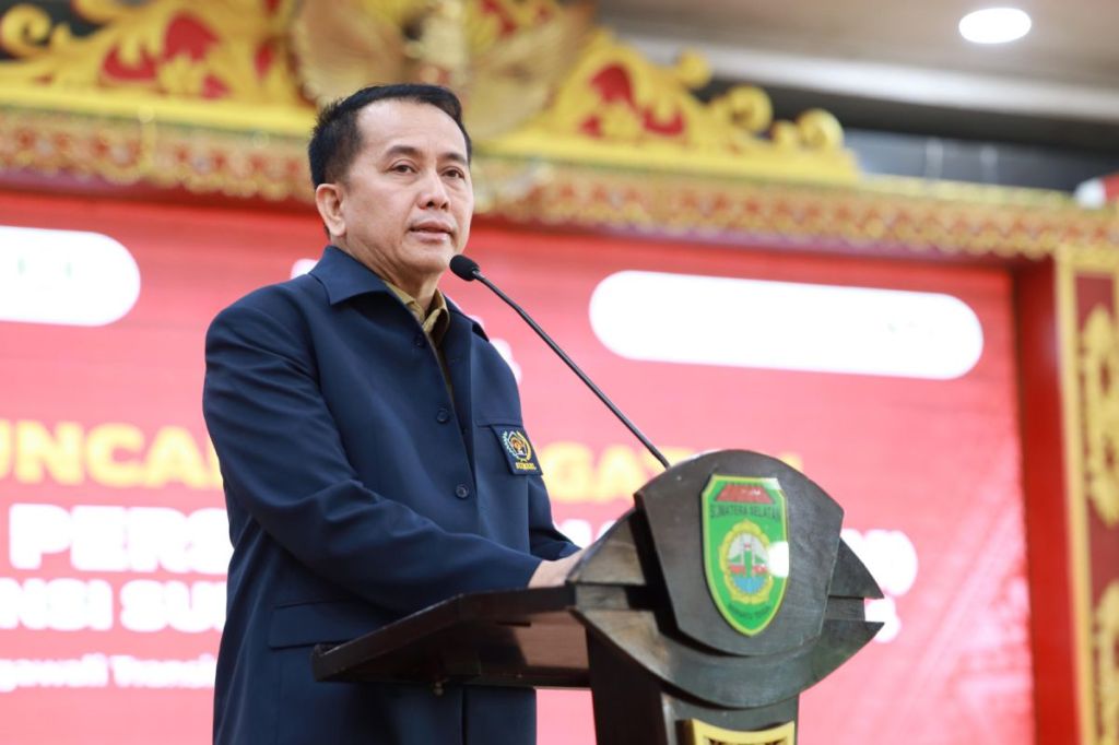Pj Gubernur Sumsel sebut pers berperan jaga kondusivitas jelang&nbsp;pilkada