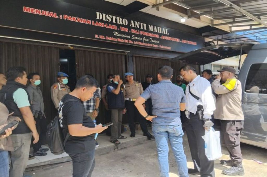 Ruko penemuan penemuan mayat dipolice line, warga Talang Kelapa Palembang&nbsp;geger