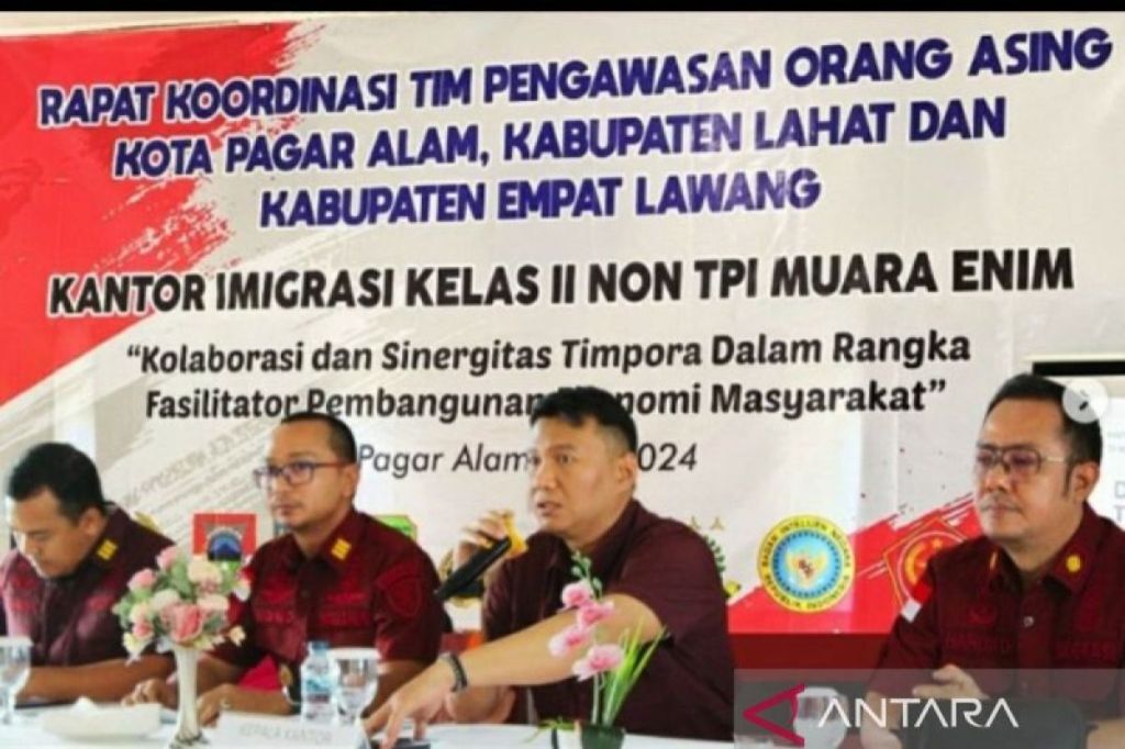 Kemenkumham Sumsel lakukan pengawasan WNA di tiga kabupaten dan&nbsp;kota