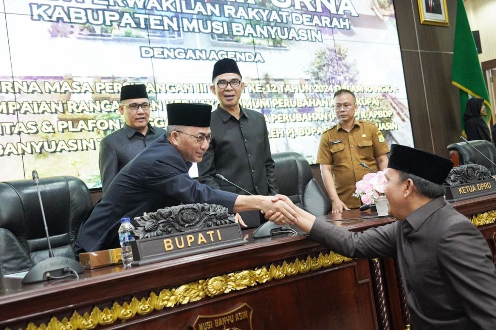 Sekda Muba sampaikan KUPA dan PPASP R-APBDP&nbsp;2024