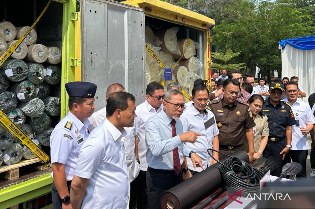Mendag: Satgas kembali ekspos barang impor ilegal senilai Rp20&nbsp;miliar