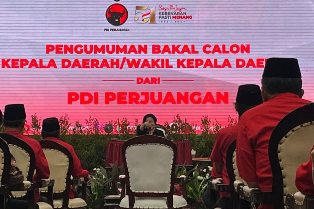 Megawati batal pensiun jadi ketum: Ada yang mau ambil alih&nbsp;PDIP