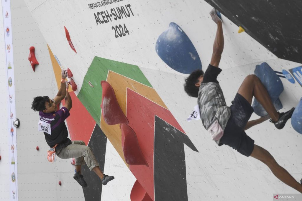 Klasemen perolehan medali PON XXI.2024 Aceh-Sumut, Minggu&nbsp;(9/9/2024)