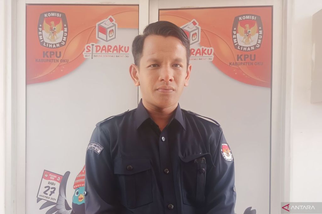 KPU OKU terima 3.416 kotak dan bilik suara Pilkada&nbsp;2024